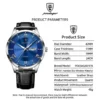 Poedagar 978 Original Men Watch Luminous Waterproof Watch