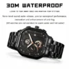 Poedagar 628 Original Men Watch Stainless Square Waterproof Quartz