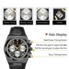 Poedagar Original Men Watch Quartz Waterproof Luminous