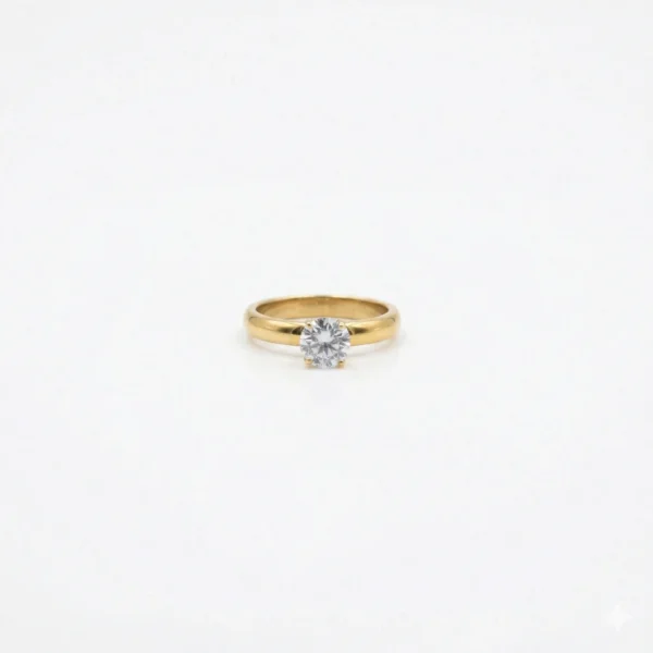 18K Gold Plated Stainless Steel Ring