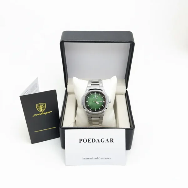 Poedagar 613 Original Stainless Quartz Men Watch Waterproof