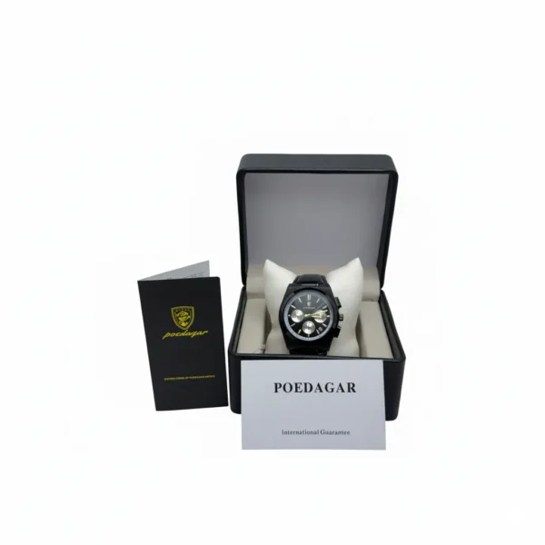 Poedagar Original Men Watch Quartz Waterproof Luminous