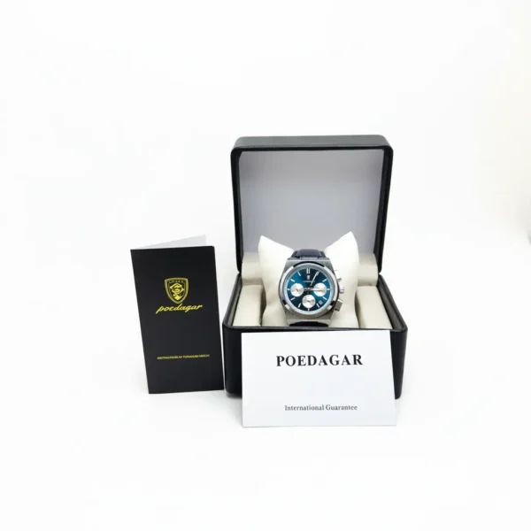 Poedagar Original Men Watch Waterproof Luminous Quartz Style