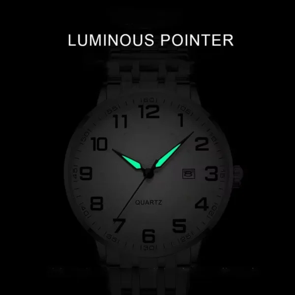 MSTIANQ MSQ49 Couple Quartz Watch Stainless Steel