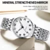 MSTIANQ MSQ49 Couple Quartz Watch Stainless Steel