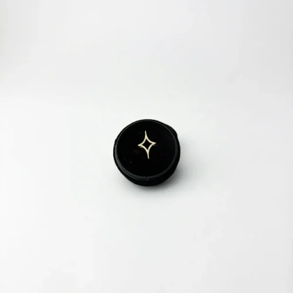 Geometric Star Adjustable Celestial Ring Gold
