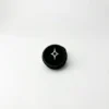 Geometric Star Adjustable Celestial Ring Silver