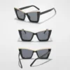 Imported Woman Retro Cat Eye UV400 Shades Black