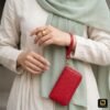 Luxury Vintage Women's PU Leather Long Zip Around Purse