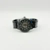 Modern Automatic Skeleton Dial Watch BLACK