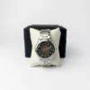 Modern Automatic Skeleton Dial Watch SILVER IN BLACK