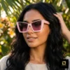 Imported Retro Cat Eye UV400 Shades White