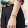 Luxury Women Business Round Quartz Watch