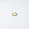 Gold Stainless Steel Mariner Link Adjustable Ring