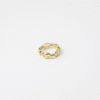 Gold Stainless Steel Mariner Link Adjustable Ring