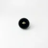 Radiant Sunburst Pear Ring Silver Gold