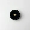 Pearl Clover Halo Gold Double-Band Rings Gold