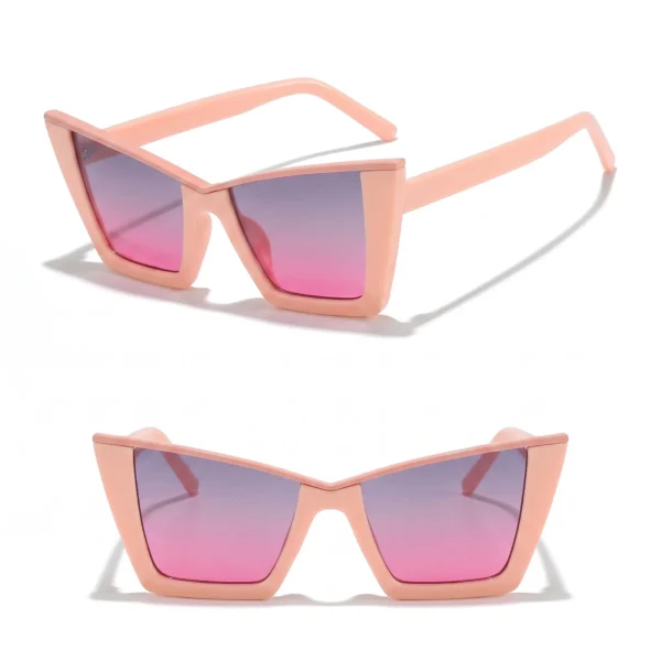 Imported Retro Cat Eye UV400 Shades White