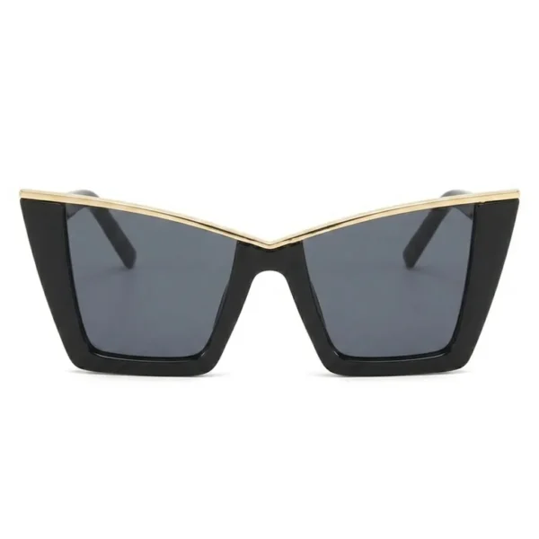 Imported Woman Retro Cat Eye UV400 Shades Black