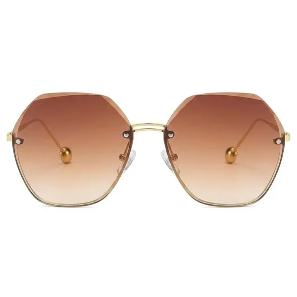 Imported Luxury Women Oversized UV400 Sunglasses.