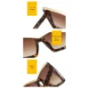 Imported Woman Retro Cat Eye UV400 Shades Tortoise