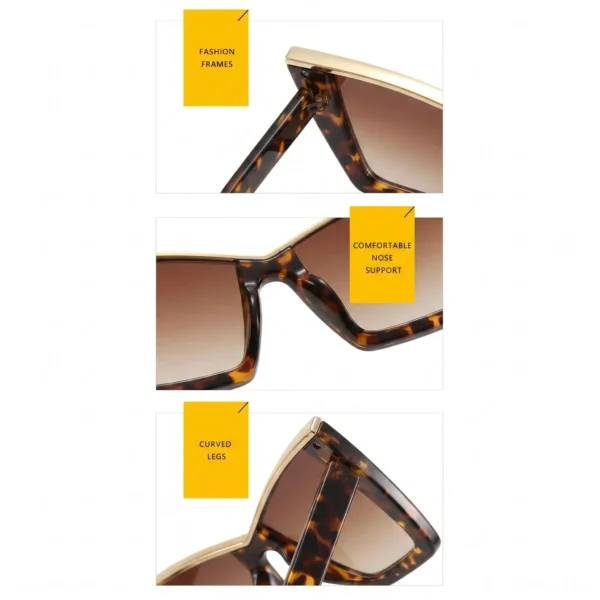 Imported Woman Retro Cat Eye UV400 Shades Tortoise
