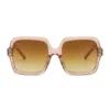 Imported Woman Oversized Square UV400 Sunglasses Pink