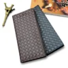 Vintage Woven Pattern Long PU Wallet