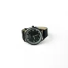 Men's Premium Black Leather Minimalist Quartz Watch