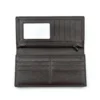 Vintage Woven Pattern Long PU Wallet