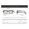 Polygonal Green lens UV400 Sunglasses