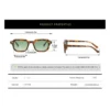 Polygonal Tortoise UV400 Sunglasses