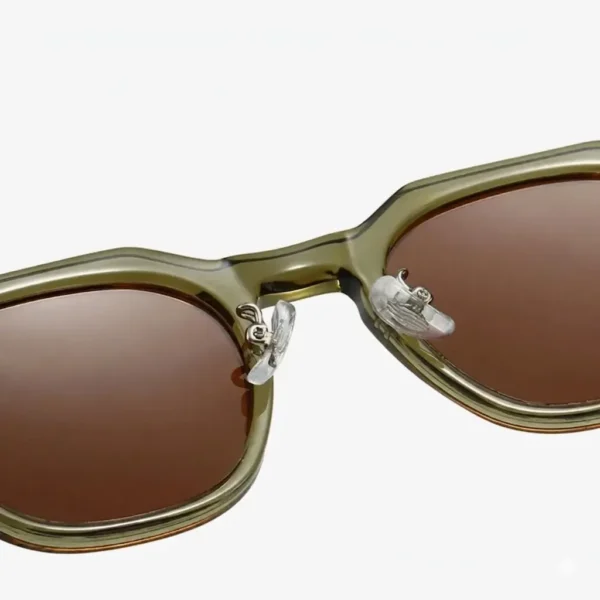 Korean Niche Polarized Sunglasses Olive Green