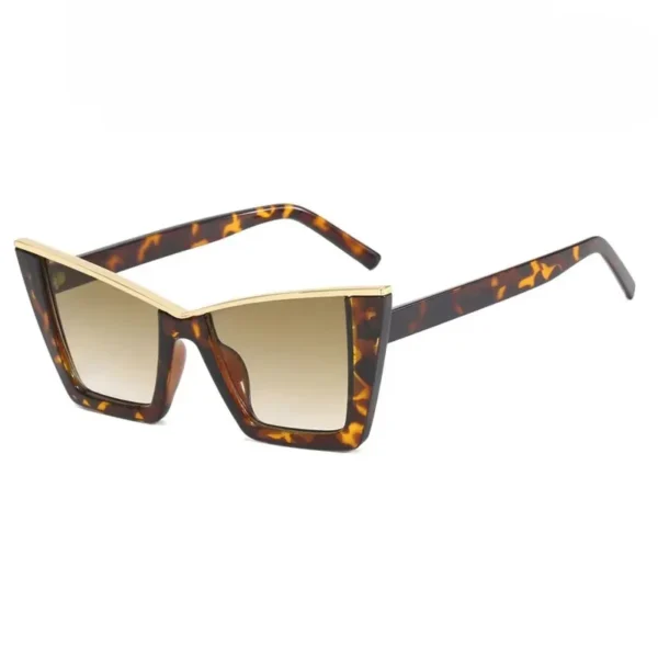 Imported Woman Retro Cat Eye UV400 Shades Tortoise