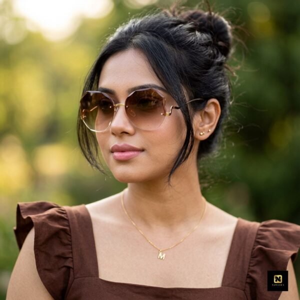 Imported Luxury Women Oversized UV400 Sunglasses.