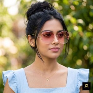 Imported Luxury Women Oversized UV400 Sunglasses Pink