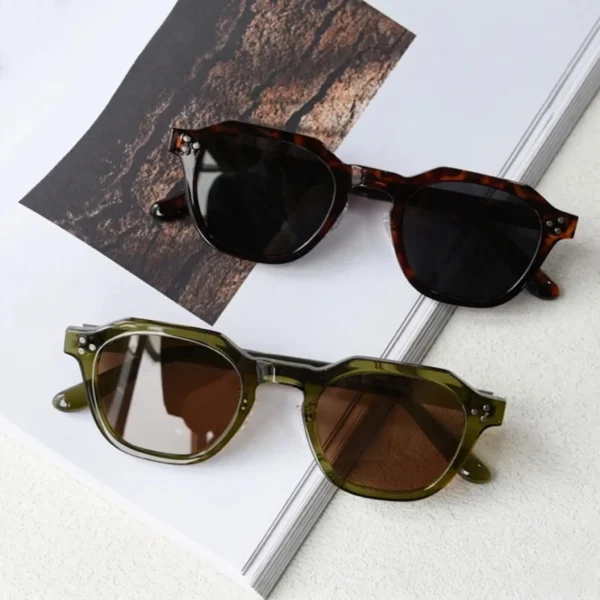 Korean Niche Polarized Sunglasses Black