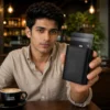 The Meridian Pop-Up Trifold | RFID-Blocking Microfiber Wallet Black