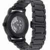 Modern Automatic Skeleton Dial Watch BLACK
