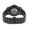 Modern Automatic Skeleton Dial Watch BLACK