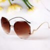 Imported Luxury Women Oversized UV400 Sunglasses.