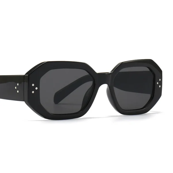 NOVORA Luxury Hexagon Sunglasses for Men & Women | UV400 Premium Fashion Eyewear with Stylish PC Frame for Outdoor & Everyday Wear