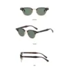 NOVORA Luxury Retro Round Sunglasses for Men & Women | UV400 Half-Rim Black PC Frame with Timeless Vintage Fashion Design BLACK