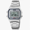 SKMEI 1123 Men’s Luxury Digital Watch | SILVER-Plated Fashion Wristwatch, Stylish Retro Design for Men