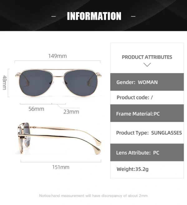NOVORA Luxury UV400 Sunglasses for Men & Women | Premium Metal Frame Fashion Eyewear with Elegant Personality Design Golden Gray
