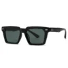 NOVORA Luxury Polarized Square Sunglasses for Men & Women | Full-Rim UV-400 Protective Fashion Eyewear with Premium Modern Design Green