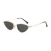 NOVORA Luxury Cat-Eye Sunglasses for Women | UV400 Y2K Fashion Eyewear with Minimalist High-End Design, Elegant Retro Style for Everyday Wear GRAY