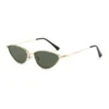 NOVORA Luxury Cat-Eye Sunglasses for Women | UV400 Y2K Fashion Eyewear with Minimalist High-End Design, Elegant Retro Style for Everyday Wear GREEN