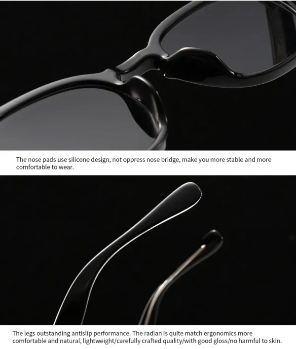 NOVORA Luxury Vintage Square Sunglasses for Men  | Premium Green & Black Frame with Bold Retro Design for Timeless Fashion BLACK