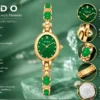 ZIDO 1406 Luxury Women's Rhinestone Flower Stainless Steel Quartz Watch – 31mm